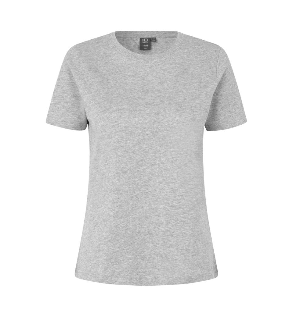 CP Damen T-Shirt rundhals grau meliert – Bild 2